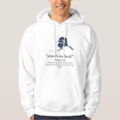 Scratch My Back Alaskan Cruise Unisex Hoodie (Vorderseite)