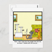 Scratch-post Postkarte (Vorne/Hinten)