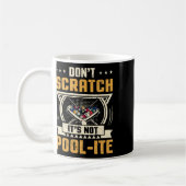 Scratch seine nicht-Pool-Snooker Billard Pl Kaffeetasse (Links)