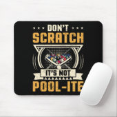 Scratch seine nicht-Pool-Snooker Billard Pl Mousepad (Mit Mouse)