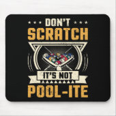 Scratch seine nicht-Pool-Snooker Billard Pl Mousepad (Vorne)