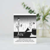 Scratch- & Sniff-Visitenkarten Postkarte (Stehend Vorderseite)