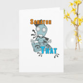 Scratch That Karte (Gelbe Blume)