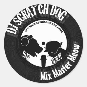 Scratchdog Hanksta Aufkleber