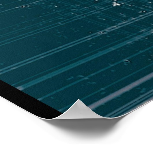 Scratched Design Poster (Ecke)