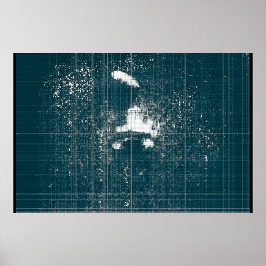 Scratched Design Poster (Vorne)