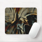 Scratched dunkle Satin Textur gerümmelt virtuelles Mousepad (Mit Mouse)