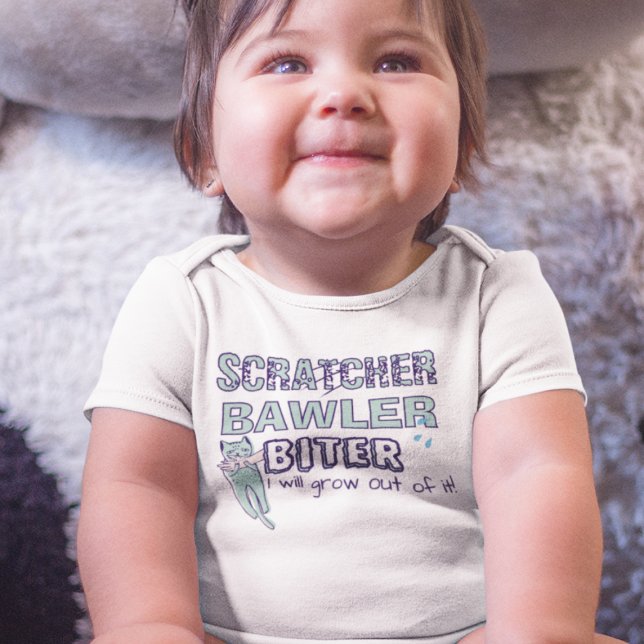 Scratcher Bawler Biter w/Cat & Tears Baby Strampler (Von Creator hochgeladen)