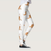 Scratching fox leggings (Rechts)