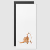 Scratching fox magnetkarte (Vorne/Hinten)