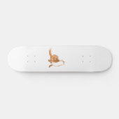 Scratching fox skateboard (Horizontal)