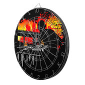 Scratching Hits Dartscheibe (Vorderseite rechts)