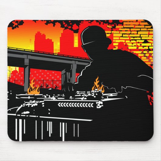 Scratching Hits Mousepad (Vorne)