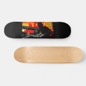 Scratching Hits Skateboard (Horizontal)