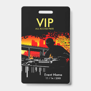 Scratching Hits VIP All Access Ausweis