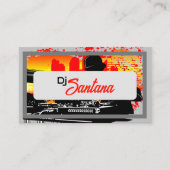 Scratching Hits Visitenkarte (Vorderseite)