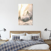 Scratching Leinwanddruck (Insitu (Schlafzimmer))