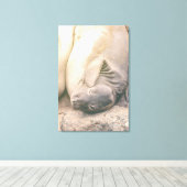 Scratching Leinwanddruck (Insitu (Holzboden))