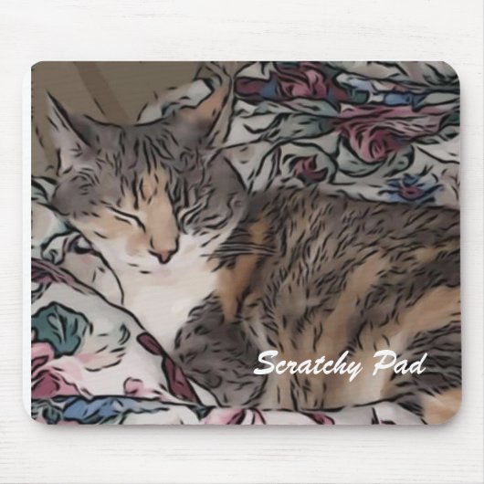 scratchy Auflage Mousepad (Vorne)