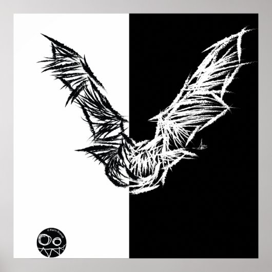 Scratchy Bat Poster/Print 1 Poster (Vorne)