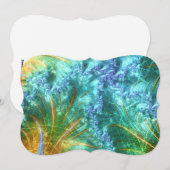 Scratchy Fraktal Feiertagskarte (Vorne/Hinten)