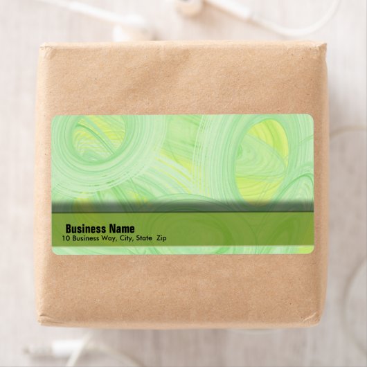 Scratchy Green Spirals (Insitu)