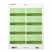 Scratchy Green Spirals (Vorne)