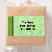 Scratchy Green Spirals (Insitu)