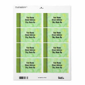 Scratchy Green Spirals (Vorne)