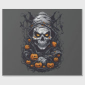 Scray Halloween Geschenkpapier (Flach)