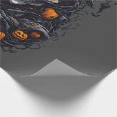 Scray Halloween Geschenkpapier (Ecke)
