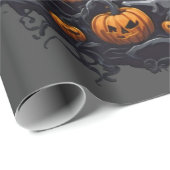 Scray Halloween Geschenkpapier (Rolleneckpunkt)