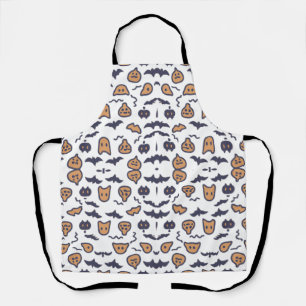 Scray Halloween Pumpkin Pattern Schürze