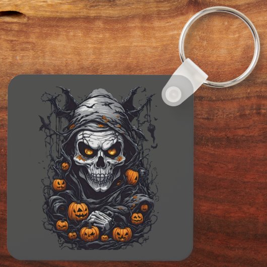 Scray Halloween Schlüsselanhänger (Rückseite)