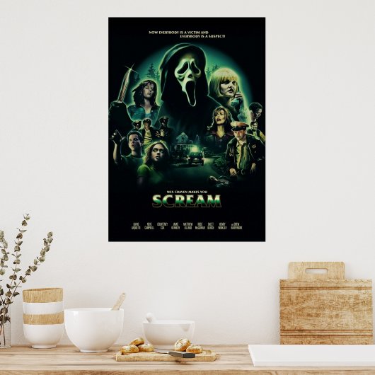 Scream 1996 poster (Küche)