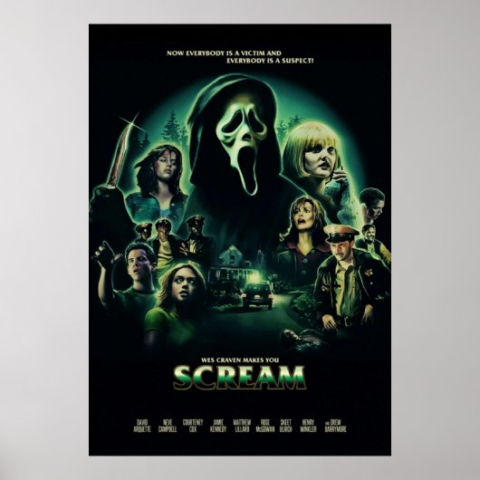 Scream 1996 poster (Vorne)
