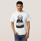 Scream 60 Weißer T - Shirt (Vorne ganz)