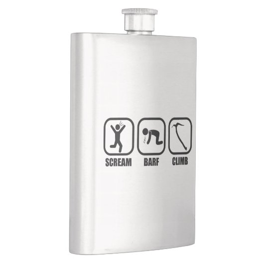 Scream Barf Climb Flachmann (Rechts)