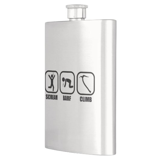 Scream Barf Climb Flachmann (Links)