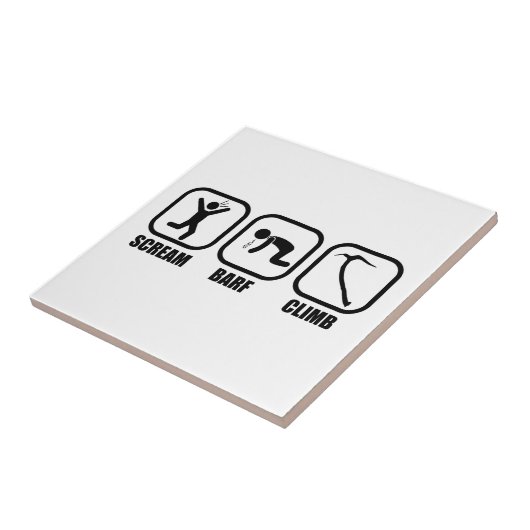 Scream Barf Climb Fliese (Seite)