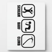 Scream Barf Climb Fotoplatte (Vorderseite)