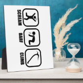 Scream Barf Climb Fotoplatte (Seite)