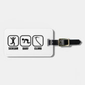 Scream Barf Climb Gepäckanhänger (Vorderseite horizontal)