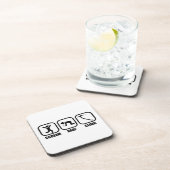 Scream Barf Climb Getränkeuntersetzer (Rechte Seite)