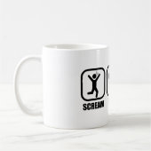 Scream Barf Climb Kaffeetasse (Links)
