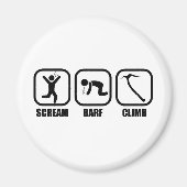 Scream Barf Climb Magnet (Vorne)