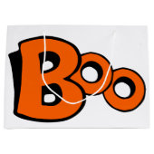 Scream Boo Große Geschenktüte (Vorderseite)