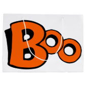 Scream Boo Große Geschenktüte (Rückseite)