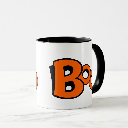 Scream Boo Tasse (VorderseiteRechts)