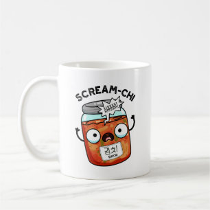Scream chi Funny Kimchi Puns Kaffeetasse